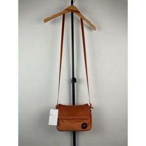 Nike Sportswear Futura 365 Crossbody Bag Burnt Orange Velvet Velour Sporty Purse